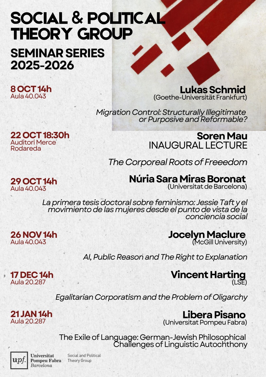 2025 fall – SPTG Seminar Series UPF